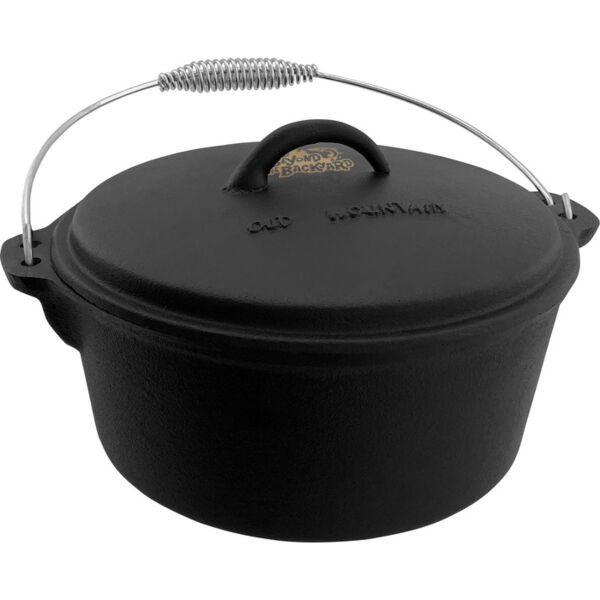 Old Mountain 4.5 Qt Flat Bottom Dutch Oven Thumbnail