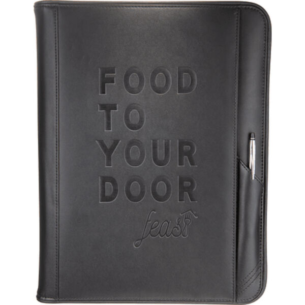 Cross® Classic Leather Zippered Padfolio Bundle Se Thumbnail